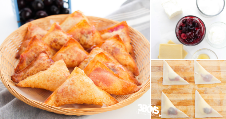 Image for Cherry Cheesecake Wontons