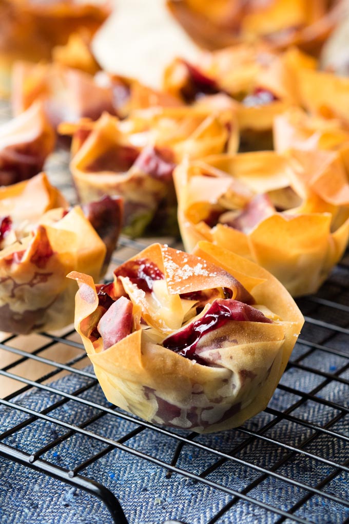 Image for Cherry Filo Pastry Tart