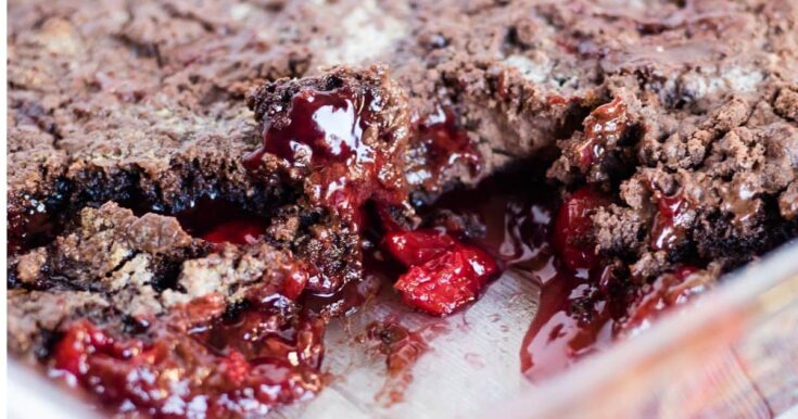 Image for Chocolate Cherry Dump Cake