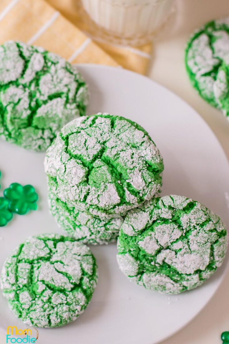 Image for Green Crinkle Cookies