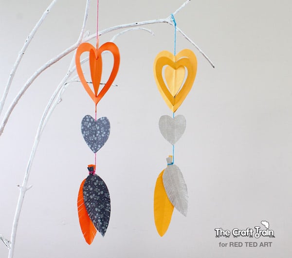 Image for Heart Mobiles for Valentine’s