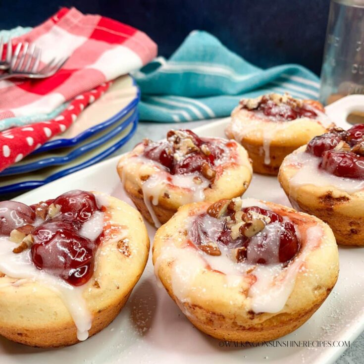 Image for Pillsbury Cinnamon Rolls with Cherry Pie Filling