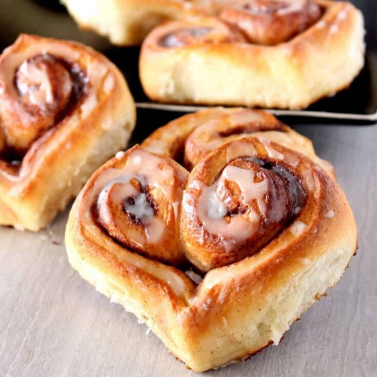 Image for Heart Shaped Cinnamon Rolls