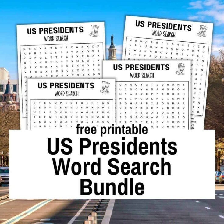 Image for US Presidents Word Search