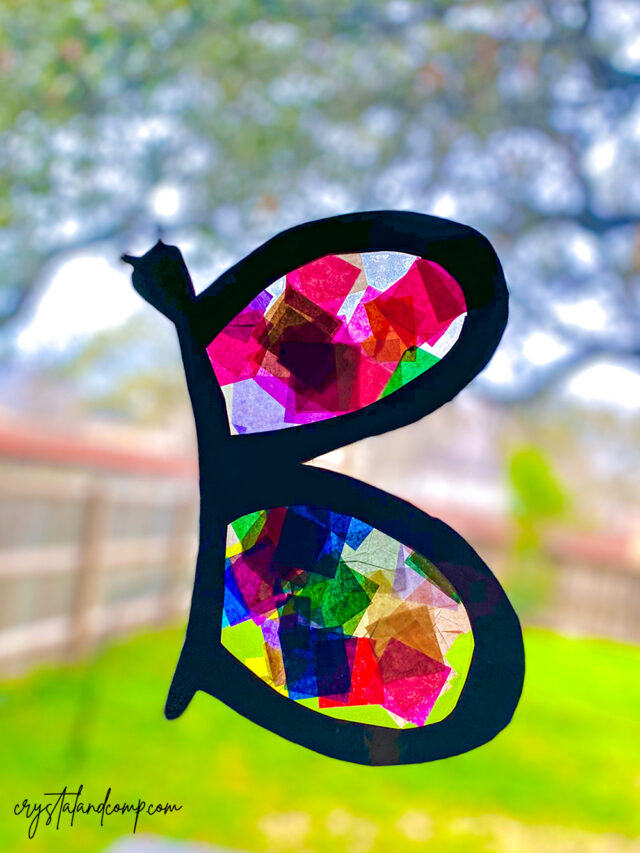 B is for Butterfly Letter of the Week Craft