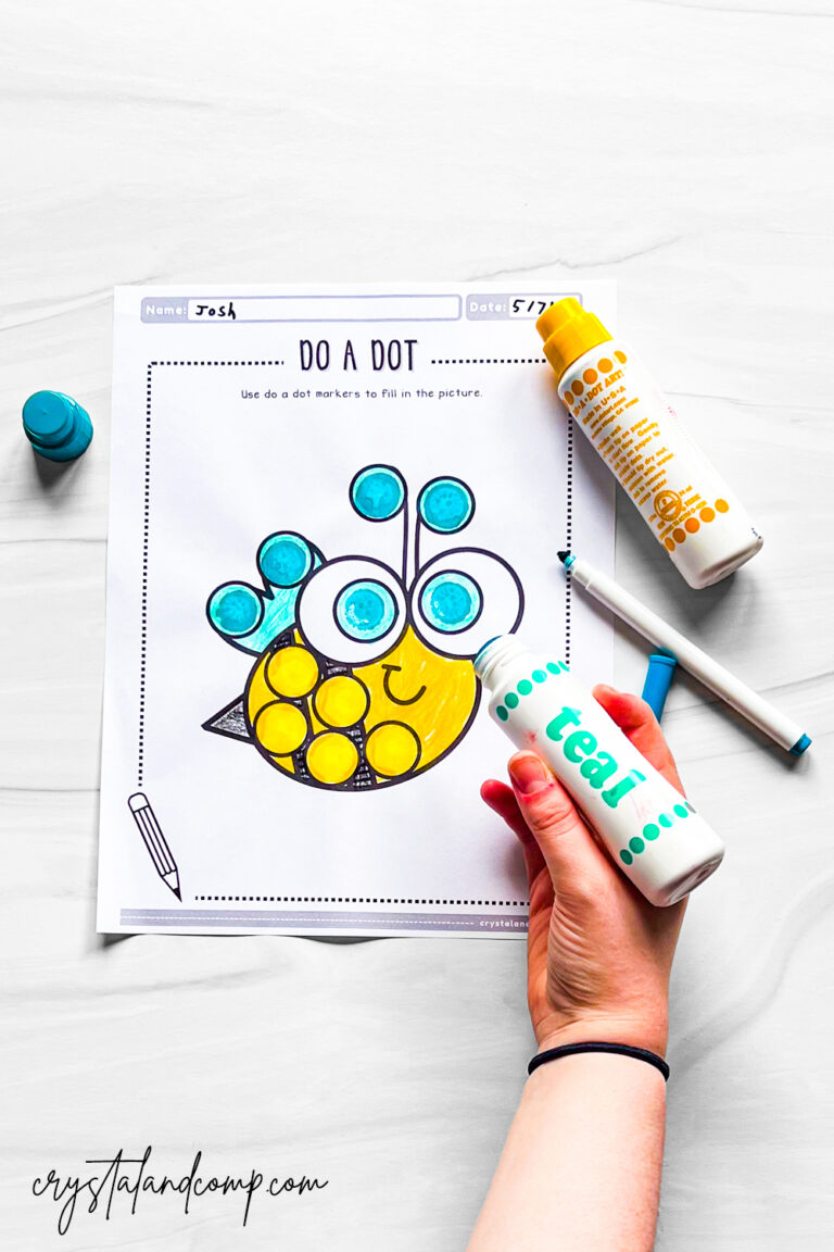 Bee Do A Dot Printables - CrystalandComp.com